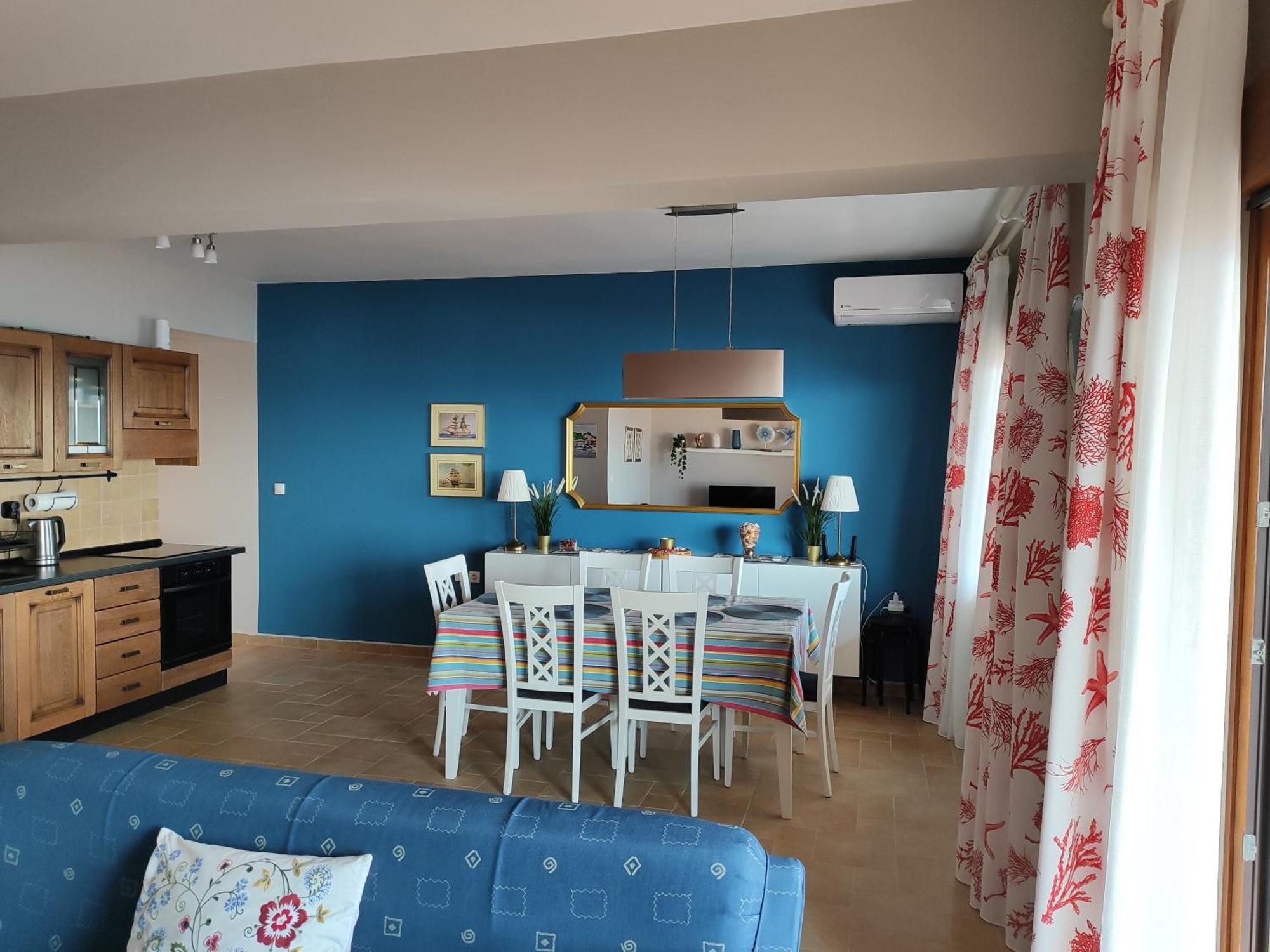 Navy Blue Apartment Nea Skioni Exterior foto