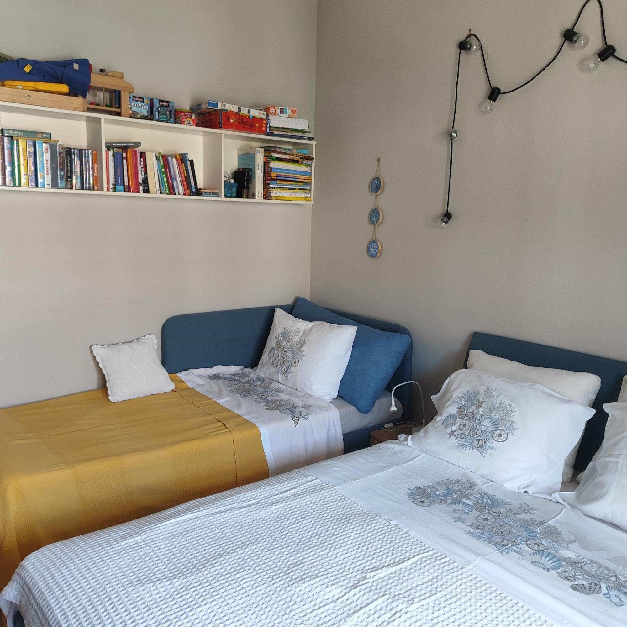 Navy Blue Apartment Nea Skioni Exterior foto